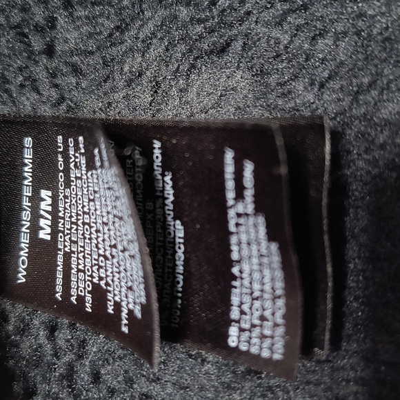 NWOT The North Face Women's Midnight Black Teddy Jacket - Picture 2 of 7
